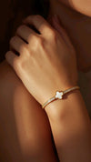 The Radiant Clover Bangle