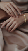 The Linked H-Cuff Bangle