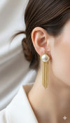 Golden Waterfall Earrings