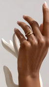 The Plain Gold Nail Ring